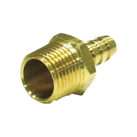 Jmf Company Brass 3/8 in. D X 3/4 in. D Adapter 4504262
